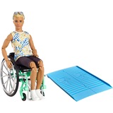 Mattel Fashionistas Ken Fauteuil Roulant, Poupée Poupée mannequin, Mâle, 3 an(s), Garçon/Fille, Multicolore