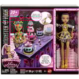 Mattel Monster High-Kit Gâteau d’Anniversaire Clawdeen Wolf, Poupée Poupée mannequin, Femelle, 4 an(s), Fille, 150 mm, 292 g