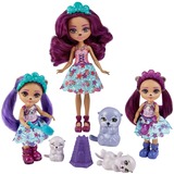 Mattel Royal Enchantimals Royaume De L’Océan La Grande Famille D’Ottavia Loutre, Poupée Royal Enchantimals Royal Royaume De L’Océan La Grande Famille D’Ottavia Loutre, Mini poupée, Femelle, 4 an(s), Fille, 99 mm, Multicolore