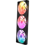 NZXT F420 RGB ventilateurs de boîtier Noir, 3 pièces, 420 x 140 x 25 mm, PWM