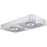 NZXT Ventilateur Performance F280X ventilateurs de boîtier RGB  Blanc, 2 pièces, 280 x 140 x 30 mm, PWM