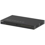 Netgear GSM4212UX Géré L2/L3 Gigabit Ethernet (10/100/1000) Connexion Ethernet, supportant l'alimentation via ce port (PoE) 1U Noir, Switch Géré, L2/L3, Gigabit Ethernet (10/100/1000), Connexion Ethernet, supportant l'alimentation via ce port (PoE), Grille de montage, 1U