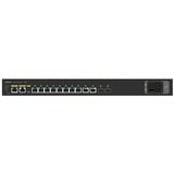 Netgear GSM4212UX Géré L2/L3 Gigabit Ethernet (10/100/1000) Connexion Ethernet, supportant l'alimentation via ce port (PoE) 1U Noir, Switch Géré, L2/L3, Gigabit Ethernet (10/100/1000), Connexion Ethernet, supportant l'alimentation via ce port (PoE), Grille de montage, 1U