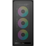 Ocypus  boîtier midi tower Noir | 2x USB-A | 1x USB-C | RGB | Window