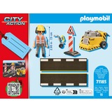 PLAYMOBIL City Action - Ouvrier avec scie de sol, Jouets de construction 71185
