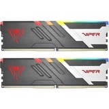 Patriot DIMM 32 GB DDR5-6000 (2x 16 GB) Dual-Kit, Mémoire vive Noir/Blanc