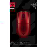 Razer Viper V3 Pro - Sentinels Edition, Souris gaming Rouge foncé/Noir