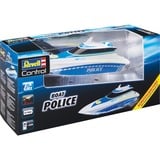 Revell Control Bateau Rc "Waterpolice", Voiture télécommandée Blanc/Bleu, 8 an(s)