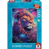 Schmidt Spiele Lion dans le vent coloré, Puzzle 