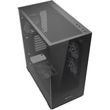 Sharkoon SK6 ARGB boîtier midi tower Noir | 2x USB-A | RGB | Verre Trempé
