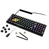 Sharkoon SKILLER SGK50 S2 RGB clavier gaming mécanique Noir, Layout DE (QWERTZ), Gateron Yellow, 96%