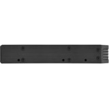 SilverStone SST-FS202B Boîtier de disques de stockage 2.5" Boîtier disque dur/SSD Noir, Cadrage Noir, 2.5", SAS, SATA, SATA, Boîtier disque dur/SSD, Noir, Aluminium