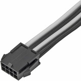 SilverStone SST-PP07E-PCIBW, Câble Noir/Blanc