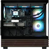 Thermaltake PC-000112-DE, PC gaming Noir/transparent