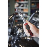 Wiha Cliquet réversible 1/2", bouton-poussoir et verrouillage à billes, Clè dynamométrique Noir/Rouge