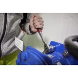 Wiha Cliquet réversible 1/2", bouton-poussoir et verrouillage à billes, Clè dynamométrique Noir/Rouge