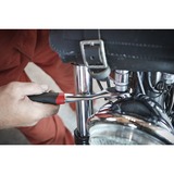 Wiha Cliquet réversible 1/2", bouton-poussoir et verrouillage à billes, Clè dynamométrique Noir/Rouge