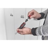 Wiha Tournevis avec magasin d'embouts PocketMax magnétique Noir/Rouge