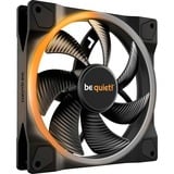 be quiet! Light Wings PWM 140 mm, Ventilateur de boîtier Noir, Ventilateur, 14 cm, 1500 tr/min, 23,3 dB, 56 cfm, 95,14 m³/h