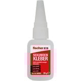 fischer GOW Colle cyanoacrylate, 20g Transparent