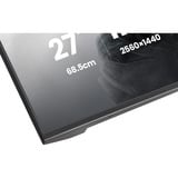 iiyama G-MASTER G2741QSU-B1 écran plat de PC 68,6 cm (27") 2560 x 1440 pixels 4K Ultra HD QLED Noir Moniteur gaming Noir (Mat), 1x DisplayPort, 1x HDMI, 2x USB-A, 144 Hz, 68,6 cm (27"), 2560 x 1440 pixels, 4K Ultra HD, QLED, 1 ms, Noir