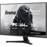iiyama G-MASTER G2741QSU-B1 écran plat de PC 68,6 cm (27") 2560 x 1440 pixels 4K Ultra HD QLED Noir Moniteur gaming Noir (Mat), 1x DisplayPort, 1x HDMI, 2x USB-A, 144 Hz, 68,6 cm (27"), 2560 x 1440 pixels, 4K Ultra HD, QLED, 1 ms, Noir