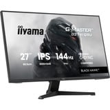 iiyama G-MASTER G2741QSU-B1 écran plat de PC 68,6 cm (27") 2560 x 1440 pixels 4K Ultra HD QLED Noir Moniteur gaming Noir (Mat), 1x DisplayPort, 1x HDMI, 2x USB-A, 144 Hz, 68,6 cm (27"), 2560 x 1440 pixels, 4K Ultra HD, QLED, 1 ms, Noir