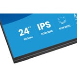 iiyama ProLite XB2497HSU-B1 23.8" Moniteur Noir (Mat), 1x DisplayPort, 1x HDMI, 2x USB-C, 2x USB-A, 120 Hz, 60,5 cm (23.8"), 1920 x 1080 pixels, Full HD, LED, 4 ms, Noir