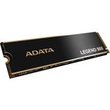 ADATA LEGEND 900 512 Go M.2 PCI Express 4.0 NVMe 3D NAND SSD Noir/Or, 512 Go, M.2, 7000 Mo/s