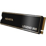 ADATA LEGEND 900 512 Go M.2 PCI Express 4.0 NVMe 3D NAND SSD Noir/Or, 512 Go, M.2, 7000 Mo/s