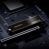 ADATA LEGEND 900 512 Go M.2 PCI Express 4.0 NVMe 3D NAND SSD Noir/Or, 512 Go, M.2, 7000 Mo/s