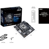 ASUS PRIME H510M-K R2.0 carte mère socket 1200 Noir/gris, Gb-LAN, Sound, µATX