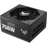 ASUS TUF Gaming Gold alimentation  modulaire 750 watt Noir, 1x 12V-2x6, 3x PCIe