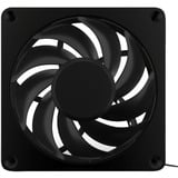 Alphacool Apex Stealth Metal, Ventilateur de boîtier Noir, Connecteur PWM à 4 broches pour le ventilateur