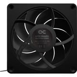 Alphacool Apex Stealth Metal, Ventilateur de boîtier Noir, Connecteur PWM à 4 broches pour le ventilateur