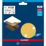 Bosch 2 608 900 817 fourniture de ponçage et de meulage rotatif Bois pâte sablée, Feuille abrasive pâte sablée, Bois, Bosch, Marron, Rond, 15 cm