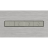 Bosch DWB65CC30, Hotte aspirante Acier inoxydable