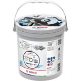 Bosch Disque de coupe pour acier inoxydable et métal, Ø 125 mm, 100 pièces dans un seau 