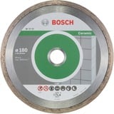 Bosch Disque diamant standard pour céramique, Ø 180mm, Disque de coupe 