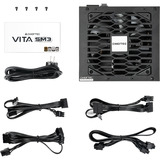 Chieftec VITA SM3 alimentation modulaire 650 watt Noir, 1x 12V-2x6, 2x PCIe