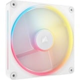 Corsair iCUE LINK LX140-R RGB PWM Reverse Fan, Ventilateur de boîtier Blanc, 4 broches PWM