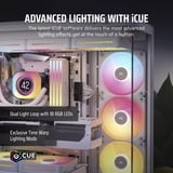 Corsair iCUE LINK LX140-R RGB PWM Reverse Fan, Ventilateur de boîtier Blanc, 4 broches PWM