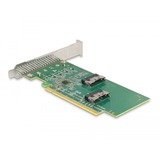 DeLOCK 90077 carte et adaptateur d'interfaces Interne, Contrôleur PCIe, 64 Gbit/s, 5 - 50 °C, -25 - 70 °C, 15 - 90%, Windows 10, Windows 7, Windows 8.1