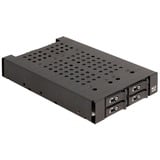DeLOCK Châssis amovible 3,5″ pour 4 x M.2 NVMe SSD, Cadrage 