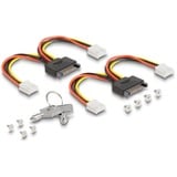 DeLOCK Châssis amovible 3,5″ pour 4 x M.2 NVMe SSD, Cadrage 