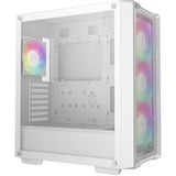 DeepCool CC560 MESH V2 boîtier midi tower Blanc | 2x USB-A | RGB | Verre Trempé