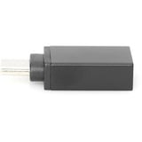 Digitus Adaptateur USB Type-C, Type-C - A Noir