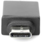 Digitus Adaptateur USB Type-C, Type-C - A Noir