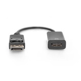 Digitus DB-340415-002-S, Adaptateur Noir