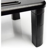 Digitus Rehausseur d'écran ergonomique, Support de moniteur Noir, Supports de Notebook, Noir, 10 kg, 280 mm, 400 mm, 145 mm